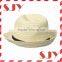 Summer beach women fedora straw hat for sale