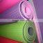 Custom promotional fitness items Organic logo TPE Yoga mat Eco friendly
