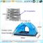 2016 New double layer outdoor camping tent for hiking