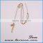 2016 hot sale women silver necklace women wholesale fashion jewelry