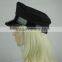Black Police Officer Hat Uniform Caps Cosplay Hat for Children