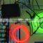 Multi-color high brightness flexible light rope /glow EL wire for decoration
