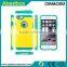 for iPhone 6 4.7 contrast color combo case, TPU+PC dual layer phone cover cases for iPhone 6 smart phone back shell