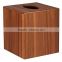 2015 year china factory supplier FSC&ISO9001selling fancy paulownia gift wooden tissue box