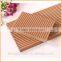 European style Wood-Plastic Composite Flooring Technics composite decking with uv resistance
