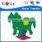 Funny cartoon Bus design rocking horse