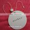 Pretty butterfly paper swing tag for girl's dress