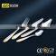 Gold Plated Flatware! 24pcs nice flower gold plated flatware wholesale
