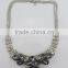 Hot selling OEM beautiful flower statement necklace
