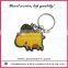 Dongguan custome soft pvc rubberkeychain