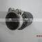 Black carbon fibre exhaust tip/automotive exhaust pipe
