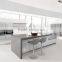 Best price high quality gray lacquer kitchen cabinet for small kitchen design