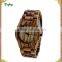 china wholesale 100% Nature wooden watch/sandal/bamboo/zebra/maple wood watches