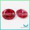 Wholesale Loose Synthetic Colored Gems Stones #8 Oval Cut Ruby Stone Corundum gemstone price