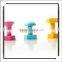 3 Pcs Creative Mini Bathroom Hook Screw Shaped Plastic Wall Hook