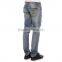 Biker Jeans Blue Denim jeans pantalon (LOTK112)