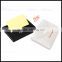 PP cover with simple Extractive way eco sticky notepad with logo print as gift and promotional