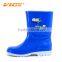 2015 Fashionable Cool Kids Rain Boot Clear Plastic Boots for Rain