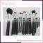 Create your own brand cosmetics 16 pcs rainbow makeup brushes set