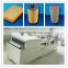 Automatic cylindrical air filter pleating machine and gluing loading machine