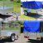 Cage trailer with PVC trap