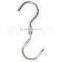 Stainless steel butcher hook, rotated butcher hook