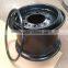 9.75-15 Jiujiu 3 pcs Otr steel wheel for solid tire