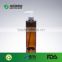 new products plastic pet bulk pet spary amber bottle