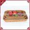 Top quality washable safty rattan storage bread proofing basket