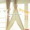 Classic Solid White Four Poles Two Windows Style Indian Kids Teepee Tent Great Gift for Children' Birthday, Christmas