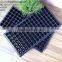 Black PS Material 105 Cells Blister Process Plastic Plant Nursery Seed Plug Trays for Propagation