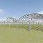 Professional design polyethylelene film multi span agricultural greenhouse