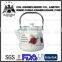 Manufacture flower logo decal enamel kettle