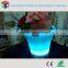 rotational moulding rechargeable lighting plastic LED flower pot