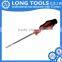 Hot sale double color handle stainless steel precision slotted screwdriver