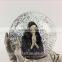Wholesale resin skull snow globe custom snow globe manufacturers