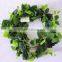 vertical garden wall hanging 240cm Long cheap make fake recycling plastic PE red wed vine artificial plant EMX10 3008