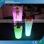 Outside Solar Energy Panels RGB Super Bright Waterproof LED Plastic Flower Pot