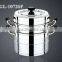 New design large stainless steel steamer pot cooking pot