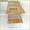 Bamboo dish rack 2 tier kitchen dish rack Homex-BSCI Factory