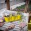 Metal Planters Set metal flower pot set with tray for home decor