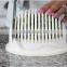 2017 New product PS vegetable fruit salad cutter bowl salad maker bowl