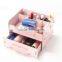 Cosmetics storage box DIY desktop storage box creative storage box