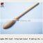 Friendly wood spoon, salt or honey or spice kitchen spoons