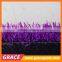 25mm PE monofilament purple color Synthetic Turf Grass for school