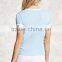 Top Tee White T-shirts Wholesale Custom Made in China Good Times Ringer Tee Tops Ladies Shirts Blouses Short Sleeve Shirt