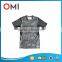 2016 Custom polyester men's Sublimation Printing T Shirt Wholesale