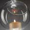Christmas candle holder glass candle holder  wholesale candle hoder birthday gift candle holder