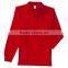 cotton pique fabric long sleeves polo shirt comfortable polo shirt