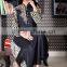 Printed & Plain Leopard Kurti Designs For Stitching Net Kurti With Embroidery Designs HSd7208